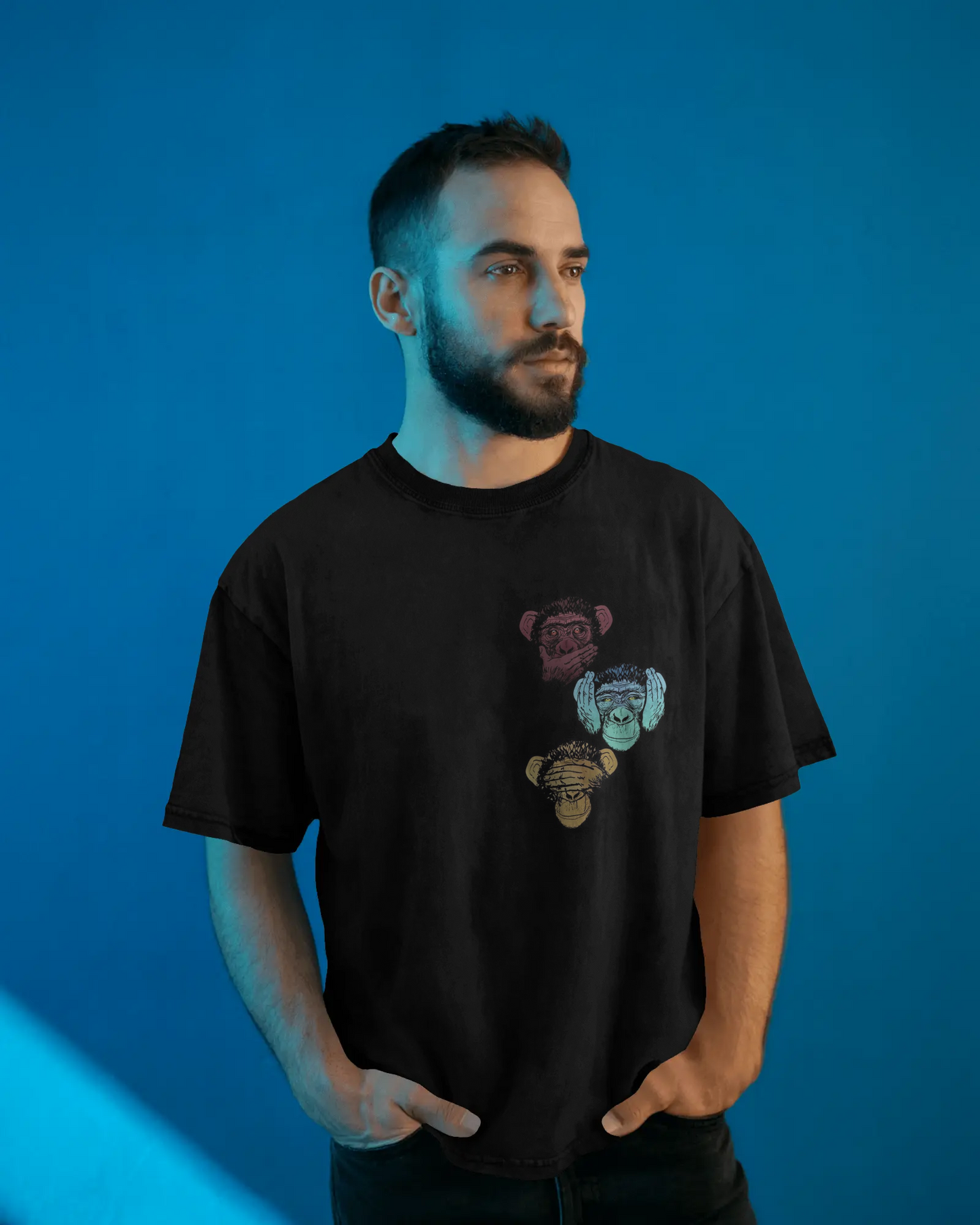 Oversized Chest Print