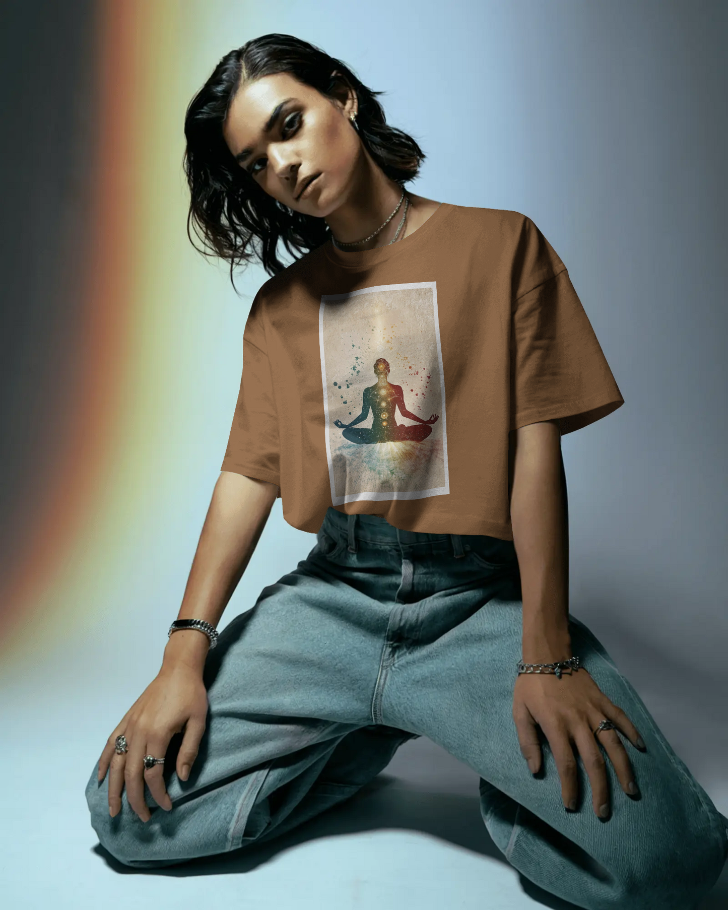 Watercolor Spiritual Energy Tee