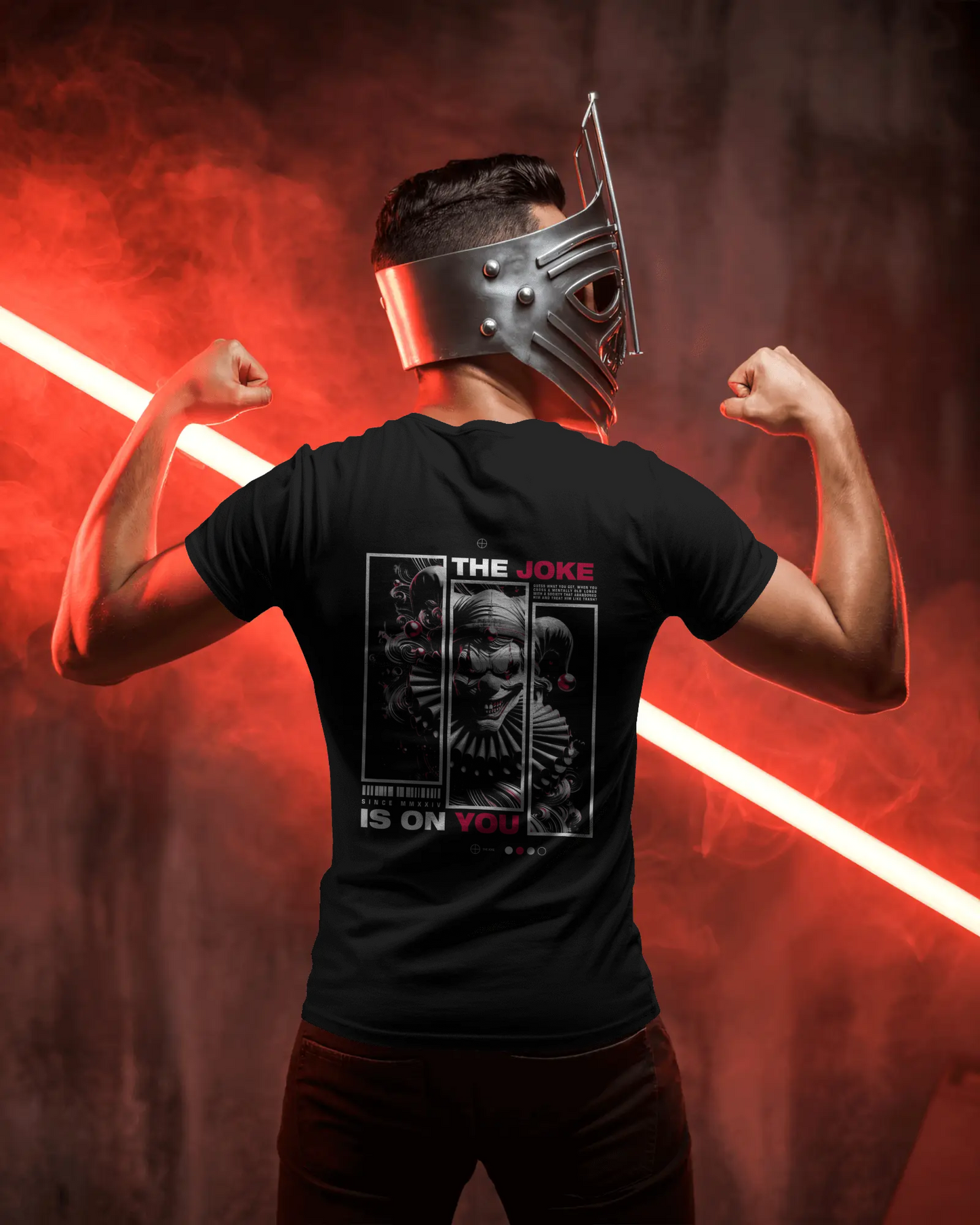 Dark Jester Back Print T-Shirt